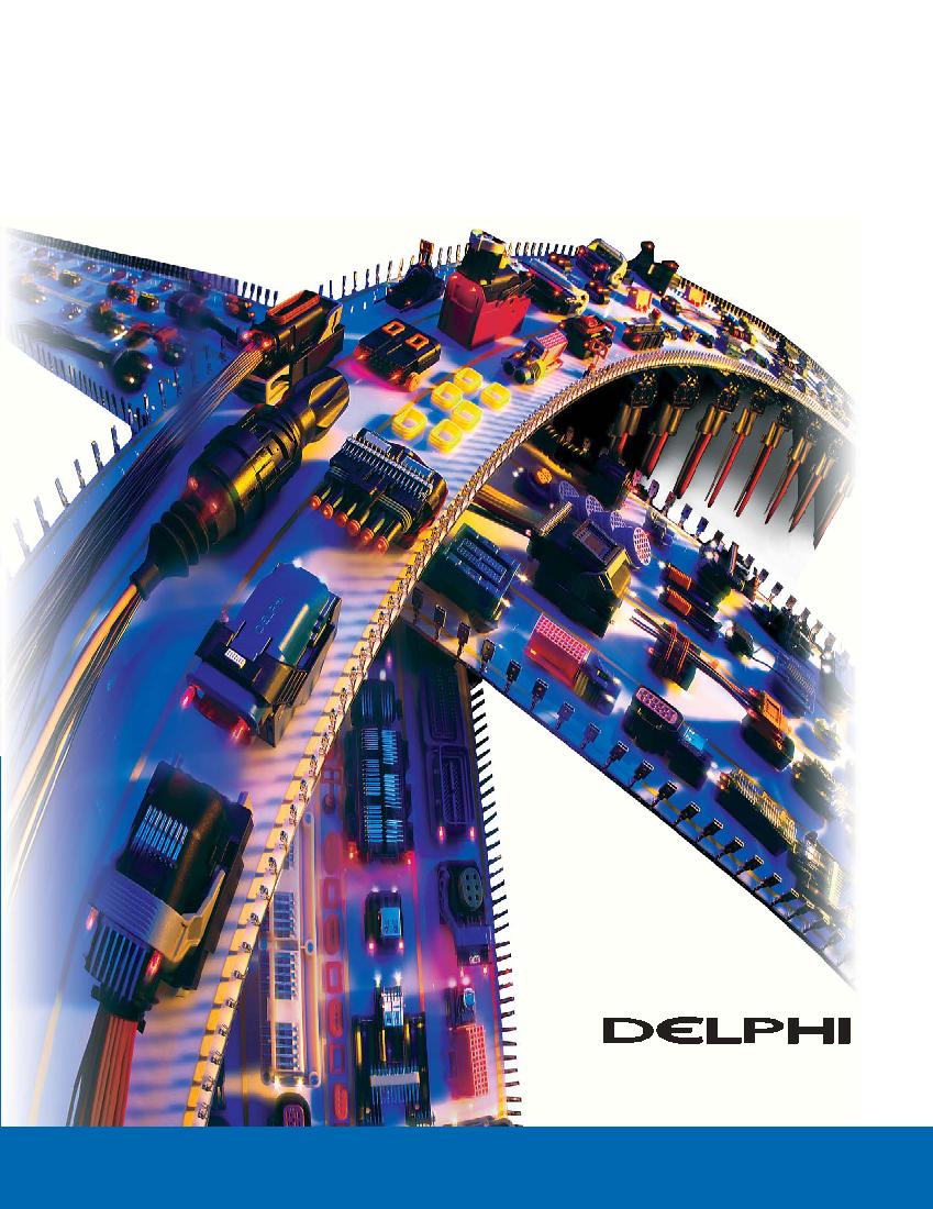 Delphi连接器目录- Global Connection Systems Catalog